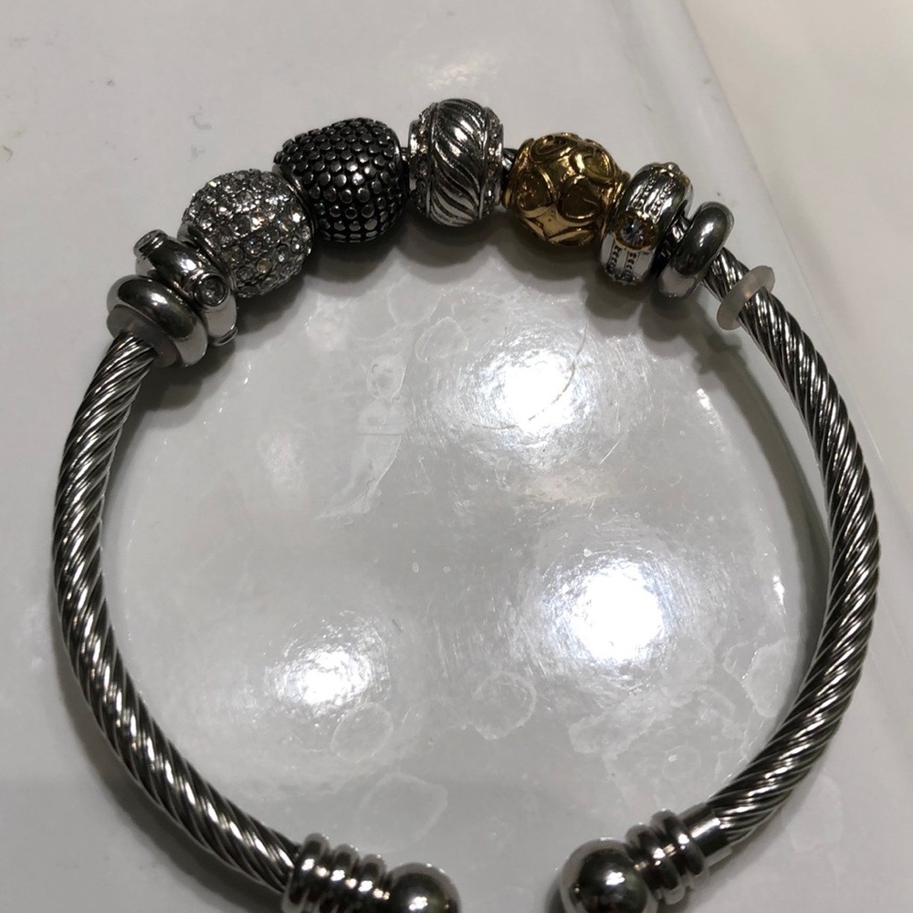 Bracelet with charms included